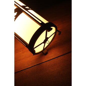 竜田川と菊菱装飾のブラケット照明　A017 