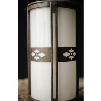 竜田川と菊菱装飾のブラケット照明　A017 