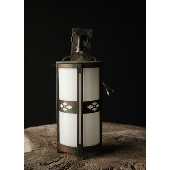 竜田川と菊菱装飾のブラケット照明　A017 