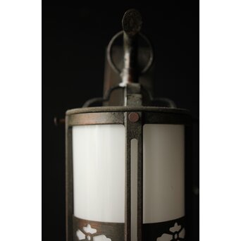 竜田川と菊菱装飾のブラケット照明　A017 