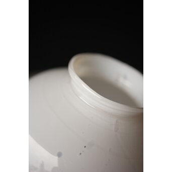 古手 乳白色ひらひら電笠　A019 