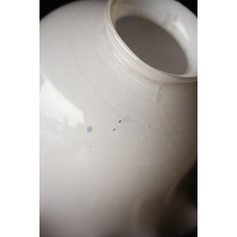 古手 乳白色ひらひら電笠　A019 