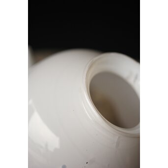 古手 乳白色ひらひら電笠　A019 