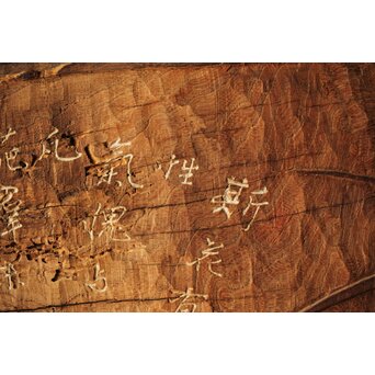 小野湖山 佐久間象山 漢詩両面扁額　X346 