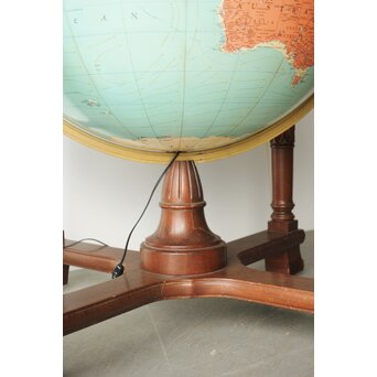 Replogle リプルーグル ディプロマット型 ブルーオーシャン地図 地球儀　U280 