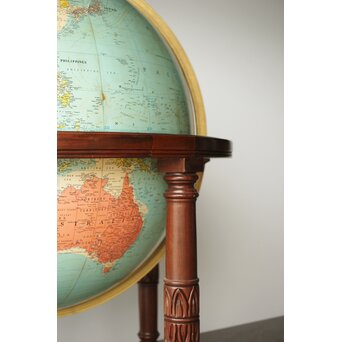 Replogle リプルーグル ディプロマット型 ブルーオーシャン地図 地球儀　U280 