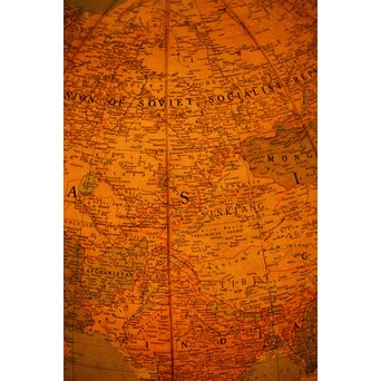 Replogle リプルーグル ディプロマット型 ブルーオーシャン地図 地球儀　U280 