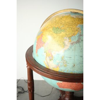 Replogle リプルーグル ディプロマット型 ブルーオーシャン地図 地球儀　U280 