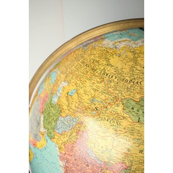 Replogle リプルーグル ディプロマット型 ブルーオーシャン地図 地球儀　U280 