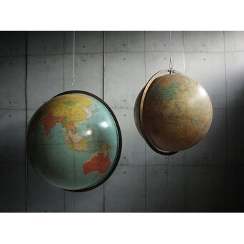 Replogle リプルーグル ディプロマット型 ブルーオーシャン地図 地球儀　U280 