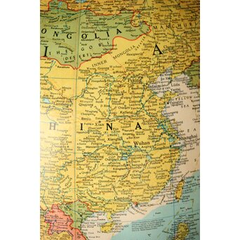 Replogle リプルーグル ディプロマット型 ブルーオーシャン地図 地球儀　U280 