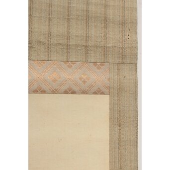 古典 前賢故実 塩冶判官妻出浴図オマージュか 女性像絹本掛軸　Z286 