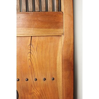 欅と栗の格子蔵戸　W066 