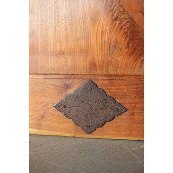 欅と栗の格子蔵戸　W066 