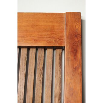 欅と栗の格子蔵戸　W066 