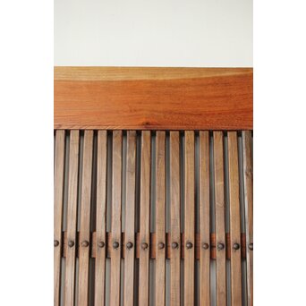 欅と栗の格子蔵戸　W066 