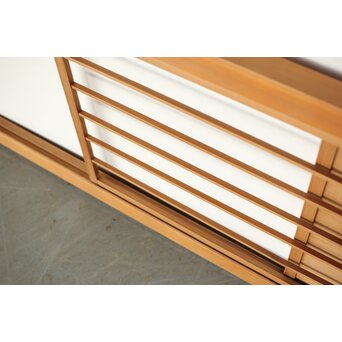 透かしと窓付長尺欄間　R0176 