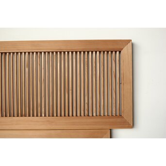 筬欄間 2枚1組　R0179 しっかりとした格子です