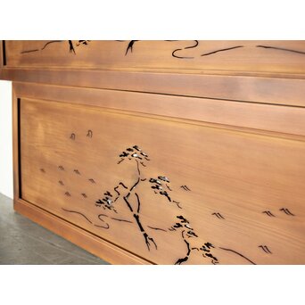 透かし欄間 2枚1組　R0181 