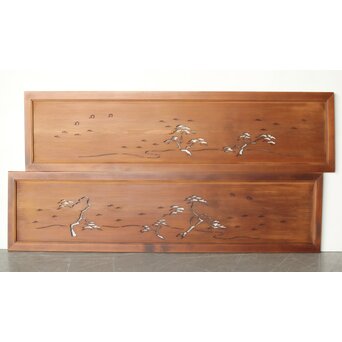 透かし欄間 2枚1組　R0181 