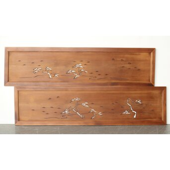 透かし欄間 2枚1組　R0181