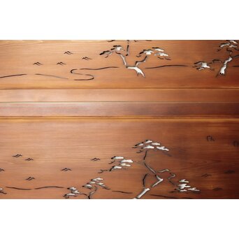 透かし欄間 2枚1組　R0181 