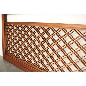 松皮菱の組子欄間　R0182 