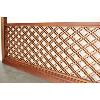 松皮菱の組子欄間　R0182 