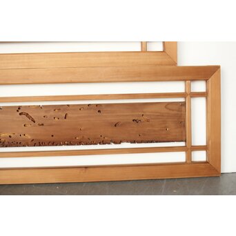 虫食意匠 欄間 2枚1組　R0183 