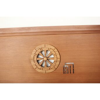 在銘 木象嵌欄間　R0184 