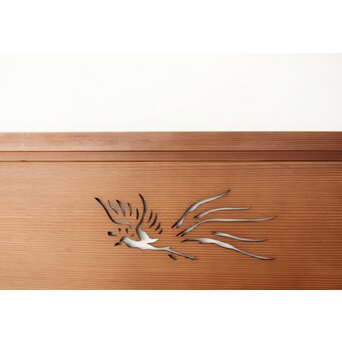 在銘 木象嵌欄間　R0184 