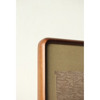 狩野派 肉筆水墨古画 鳥図 額装　Z291 