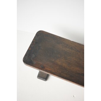 鉄足のうるし職人の作業台　Q301 