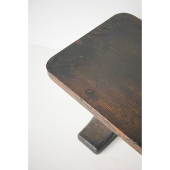 鉄足のうるし職人の作業台　Q301 