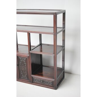 明清家具紅木紫檀意 唐木 博古架 違棚/飾棚　X347 