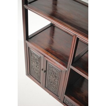 明清家具紅木紫檀意 唐木 博古架 違棚/飾棚　X347 