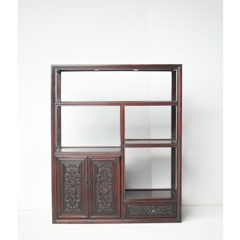 明清家具紅木紫檀意 唐木 博古架 違棚/飾棚　X347