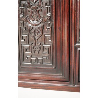 明清家具紅木紫檀意 唐木 博古架 違棚/飾棚　X347 