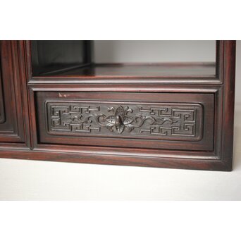 明清家具紅木紫檀意 唐木 博古架 違棚/飾棚　X347 