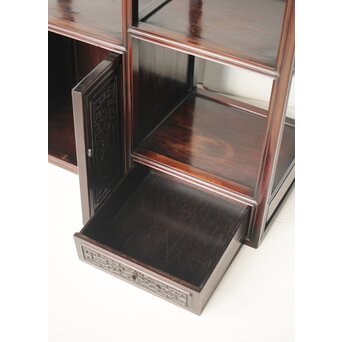 明清家具紅木紫檀意 唐木 博古架 違棚/飾棚　X347 