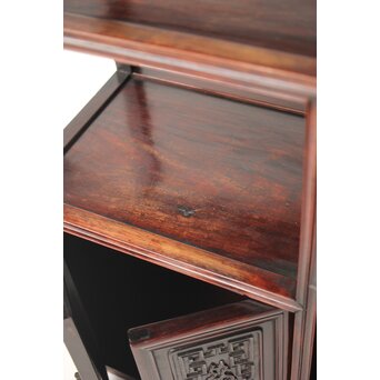 明清家具紅木紫檀意 唐木 博古架 違棚/飾棚　X347 