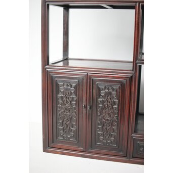 明清家具紅木紫檀意 唐木 博古架 違棚/飾棚　X347 