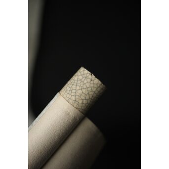 骸骨 しゃれこうべ 紙本軸装 掛軸　Z296 