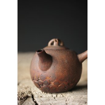 ボーフラ型 竹根急須/茶壺　U283 