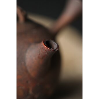 ボーフラ型 竹根急須/茶壺　U283 