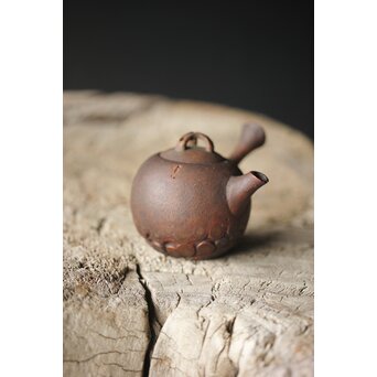 ボーフラ型 竹根急須/茶壺　U283 