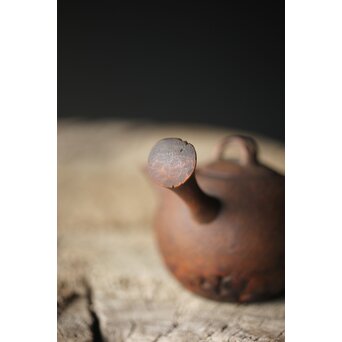 ボーフラ型 竹根急須/茶壺　U283 