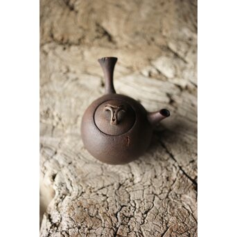 ボーフラ型 竹根急須/茶壺　U283 