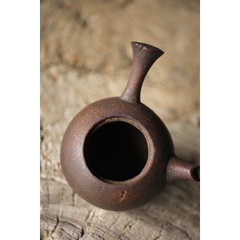 ボーフラ型 竹根急須/茶壺　U283 