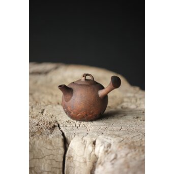 ボーフラ型 竹根急須/茶壺　U283 